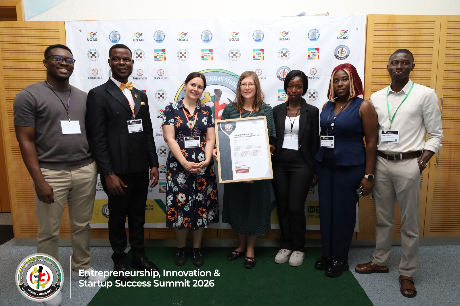 Participants at the 2026 Entrepreneurship, Innovation and Startup Success Summit